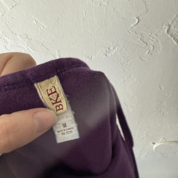 BKE Tank Top Y2k Medium Purple Lace Trim‎ Cami Camisole Vampire Elena Gilbert - Picture 8 of 9